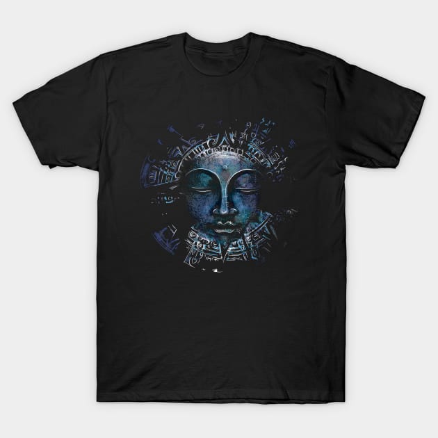 Buddha T-Shirt by OsFrontis